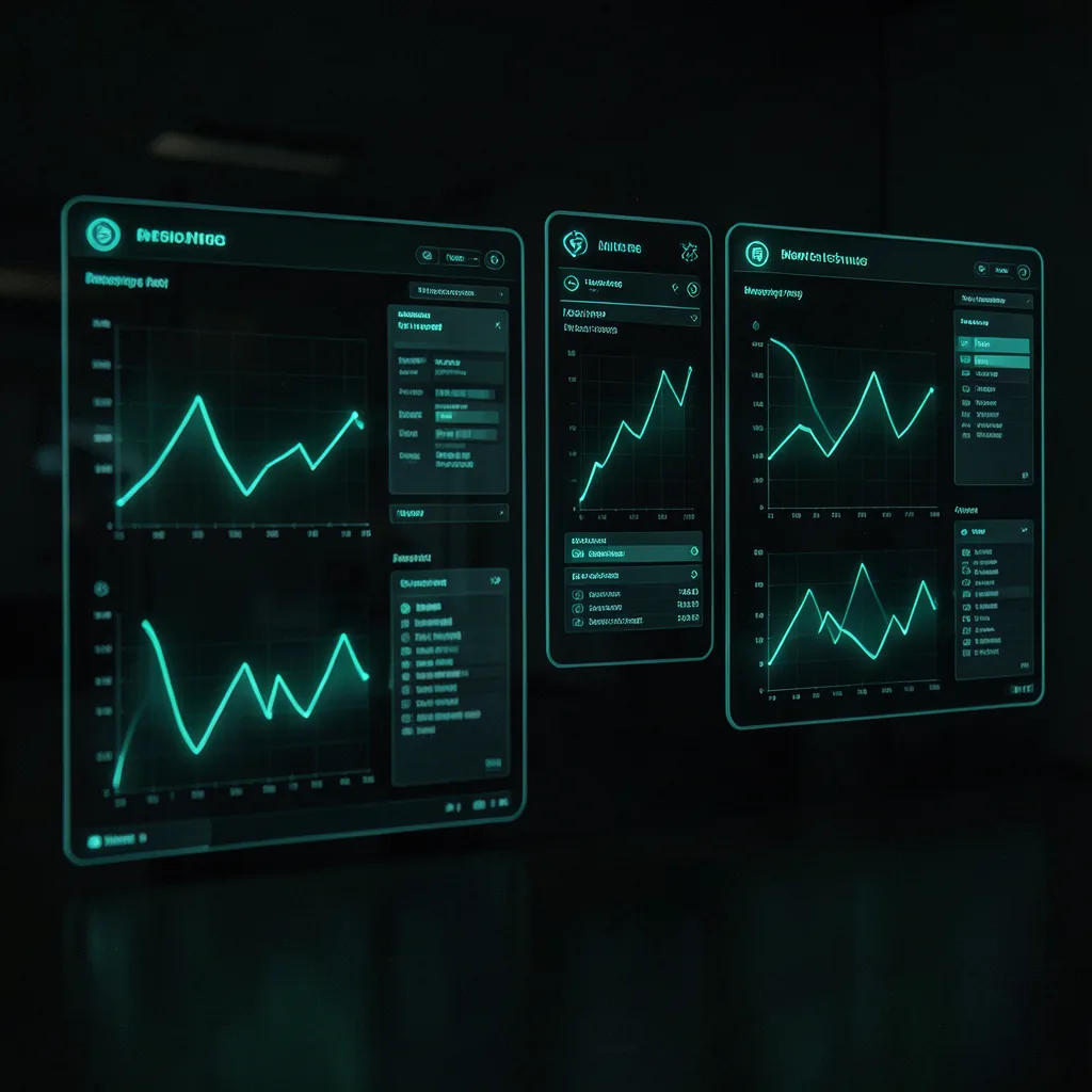 Nova AI analytics dashboard with live model metrics
