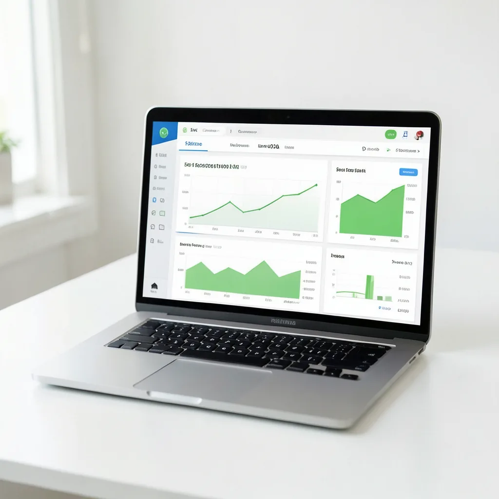 Ledger financial dashboard showing real-time cash flow forecast